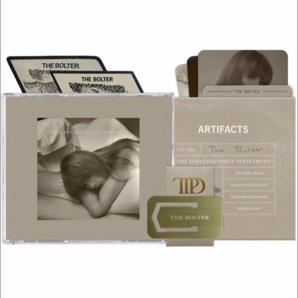 Taylor Swift TTPD The Bolter Deluxe collectors CD